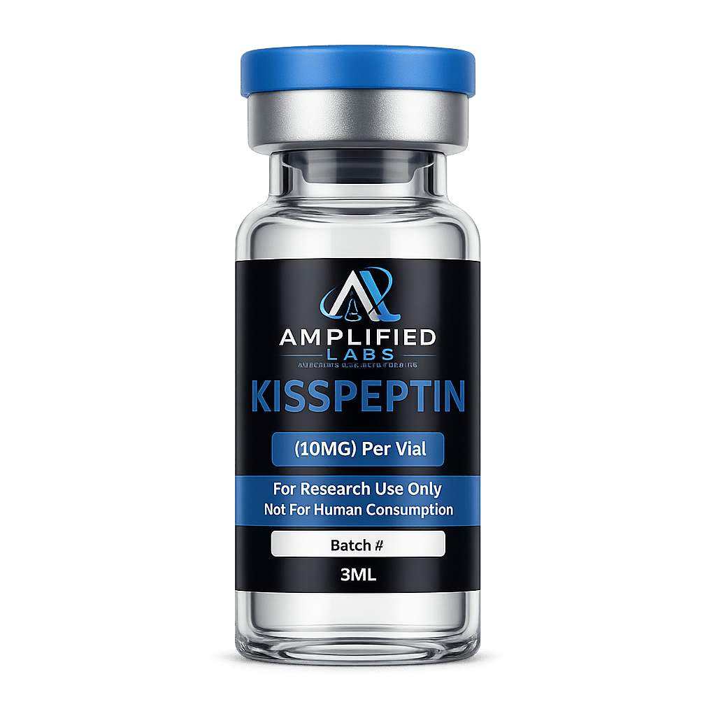 Kisspeptin - Hormone Balance Research Peptide 1 Kisspeptin 10mg in 3mL vial for amplified labs research peptides