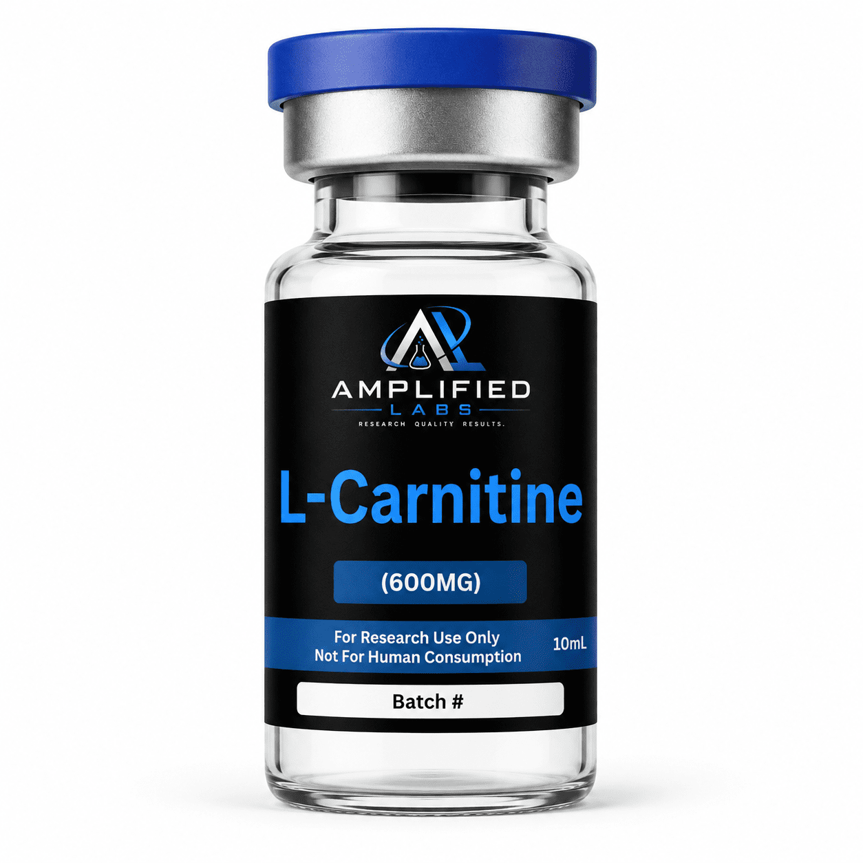 L-Carnitina - Aminoácido y compuesto lipotrópico 1 Vial de compuesto de investigación de L-carnitina estudiado por su papel en el transporte de ácidos grasos y las vías del metabolismo energético celular.