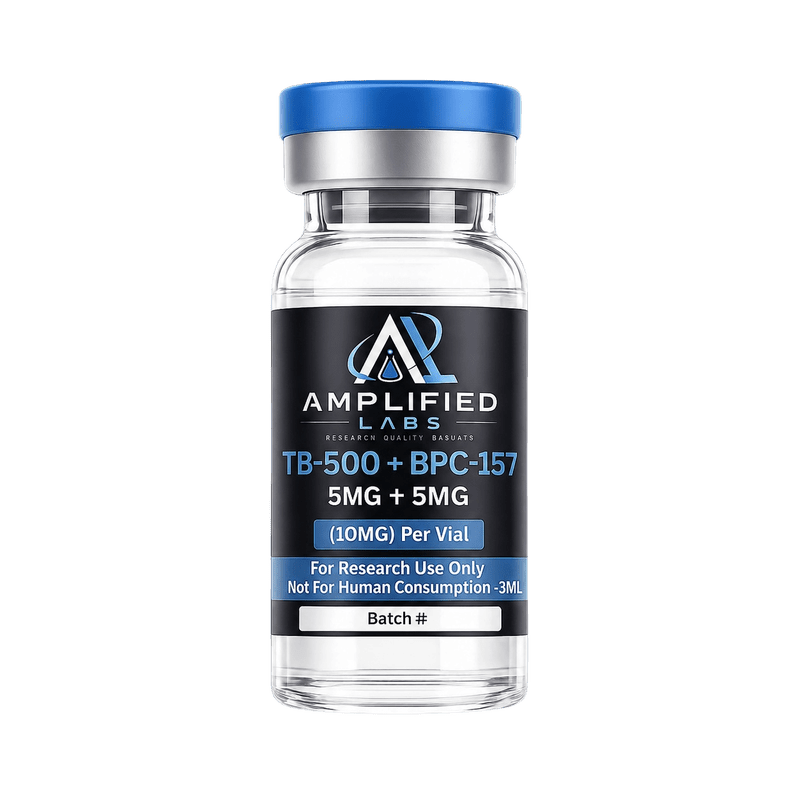 TB-500 + BPC-157 (Wolverine Stack) - Recovery and Repair Peptide 1 TB-500 + BPC-157 10mg wolverine blend amplified labs